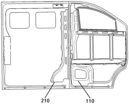 一种无B柱车门结构的制作方法