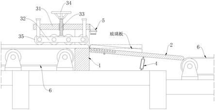 一种新型玻璃掰片台的制作方法