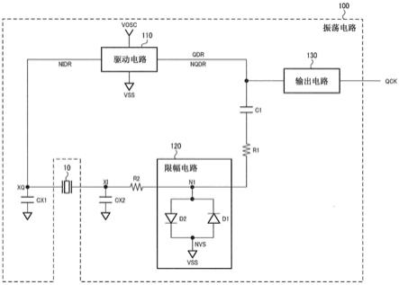 振荡电路以及传感器器件的制作方法