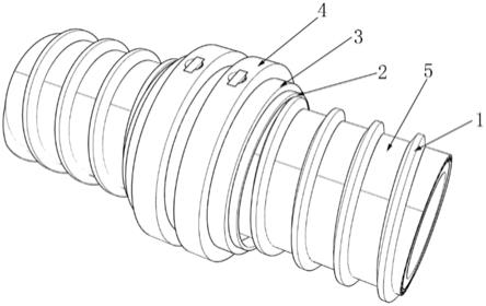 一种复合型PE塑钢缠绕管的制作方法