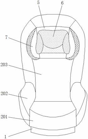 一种具有头靠侧撞保护的儿童汽车安全座椅的制作方法
