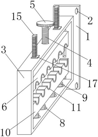 一种基于电线固定用安装构件的制作方法