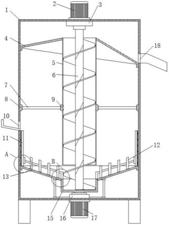 一种建筑机械用搅拌站用上料装置的制作方法