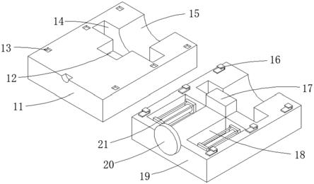 一种皮革干式自动收卷机快速换轴装置的制作方法