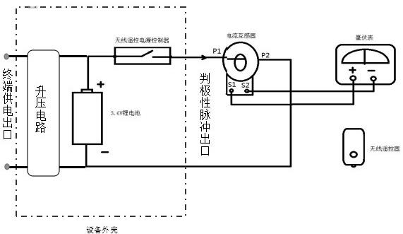 可为负控终端供电的电流互感器无线极性判断装置、方法与流程