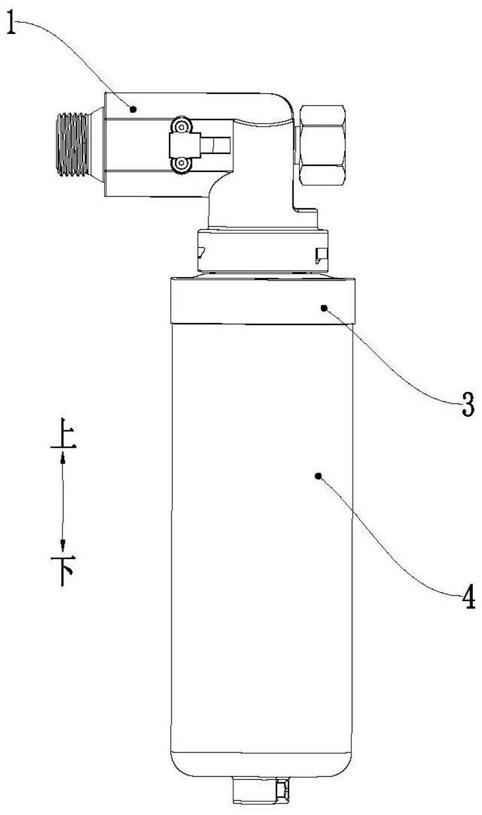 一种过滤组件及应用其的热水器的制作方法