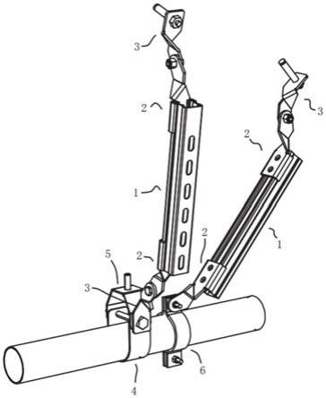 一种机电管道抗震悬吊支架组件的制作方法