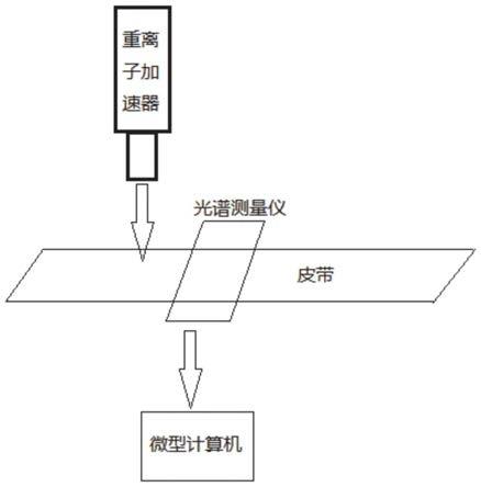 一种高速重离子皮带探伤系统及方法与流程