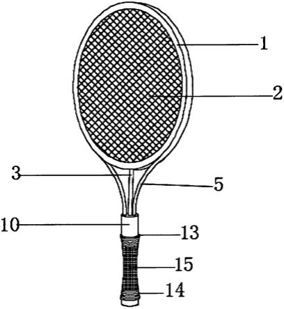 一种网球拍用可防滑手柄