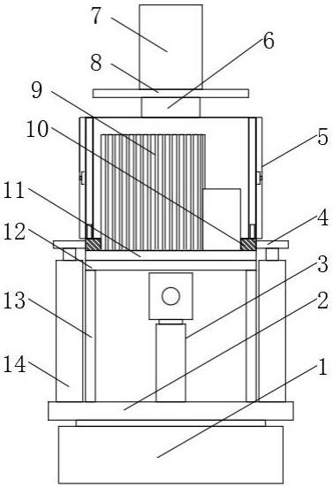 一种铝制发电机外壳模具的制作方法