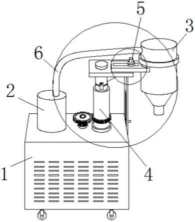 一种水溶肥料生产加工用送料装置的制作方法