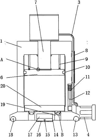 一种改进型升降式液压机的制作方法