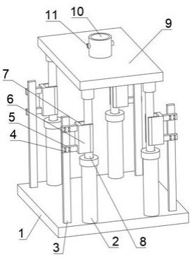 一种压力机用具有限位结构的拉杆机构的制作方法