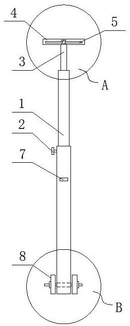 一种具有方向调节功能的装配式混凝土柱安装用支撑杆的制作方法
