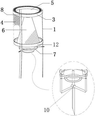 组装式稳座捕蝇器的制作方法
