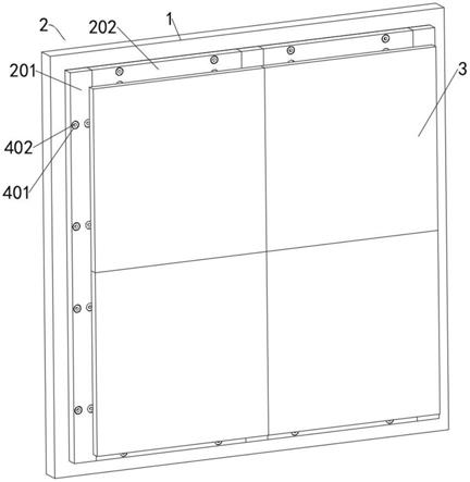 一种新型建筑环保幕墙的制作方法