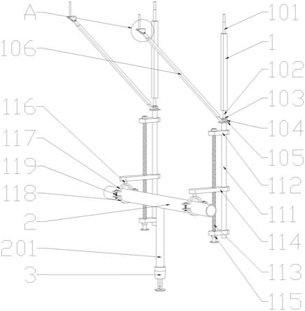 一种嵌入式建筑消防喷淋装置的制作方法