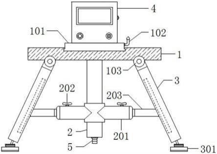 一种便携式建筑物基础沉降变形观测装置的制作方法