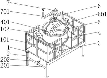 一种用于房建施工的水泥混合工作台的制作方法