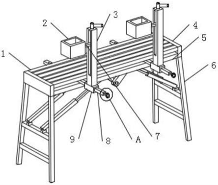 一种用于建筑工程的移动操作架的制作方法