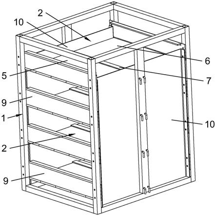 黑水虻养殖机构及其养殖装置的制作方法