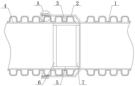 一种具有密封结构的HDPE双壁波纹管的制作方法