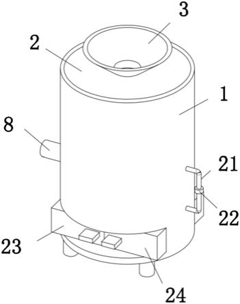 一种涂料生产用多级筛选装置的制作方法