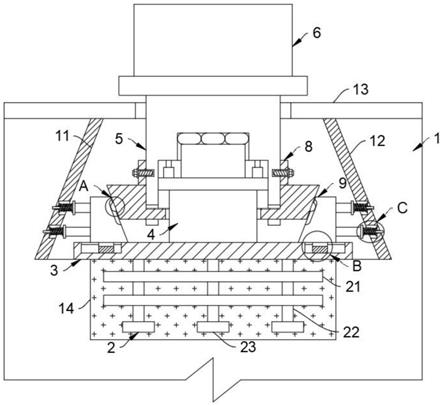 一种土木工程分体式建筑抗震结构的制作方法