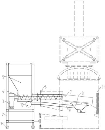 一种烤房自动送料烟炉及其烟叶烤房的制作方法