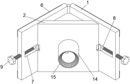 一种房屋建筑斜坡面与墙体交接处开槽施工装置的制作方法