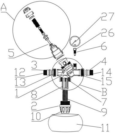 一种船舶用空气减压阀的制作方法