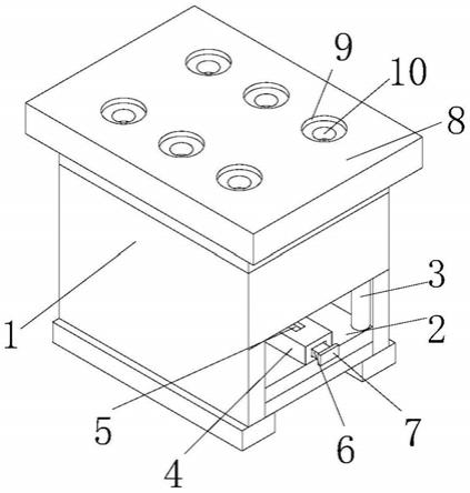 一种注塑机用注塑模具脱料机构的制作方法