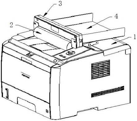 一种打印设备反向导纸送纸机构及打印设备的制作方法