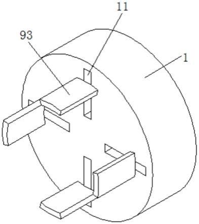 气瓶加工机床后部夹具组件的制作方法