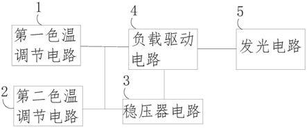 一种发光效果好的照明灯控制电路的制作方法