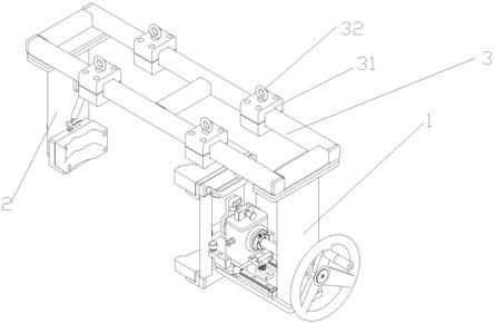 一种总成电机翻转吊具的制作方法