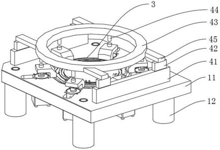 一种冲床离合器刹车片用定位工装的制作方法