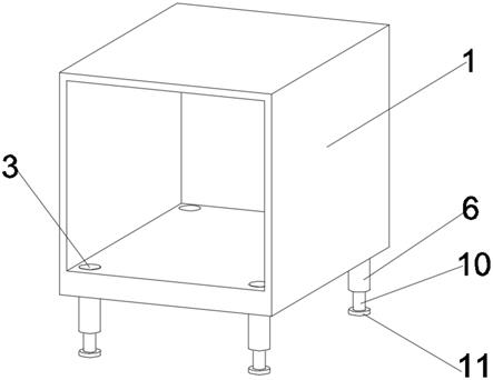 一种建筑施工升降机固定装置的制作方法