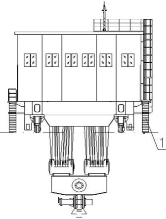 一种斜拉门式启闭机的小车架及小车的制作方法