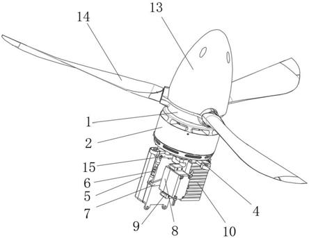 一种智能高效电动恒速变距螺旋桨系统的制作方法