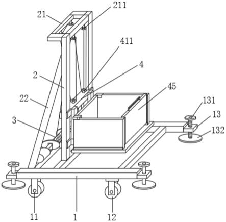 一种建筑施工用送料装置的制作方法