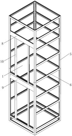 一体式电梯门结构的制作方法