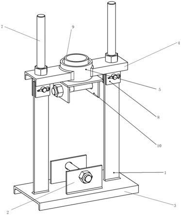 一种减震器与螺旋弹簧总成件压装工具的制作方法