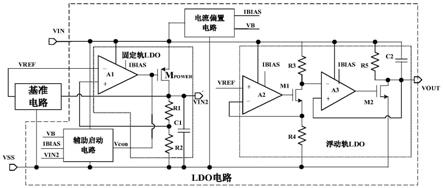 用于高压Buck变换器的电源轨电路