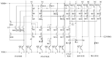 一种无运放型曲率补偿带隙基准电压源的制作方法