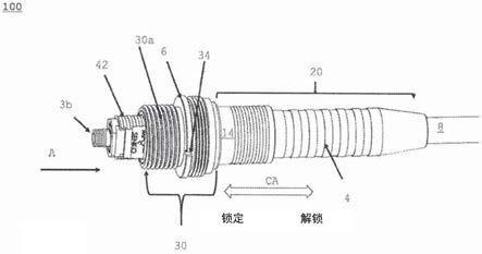 用于户外级连接器组件的推拉机构的制作方法