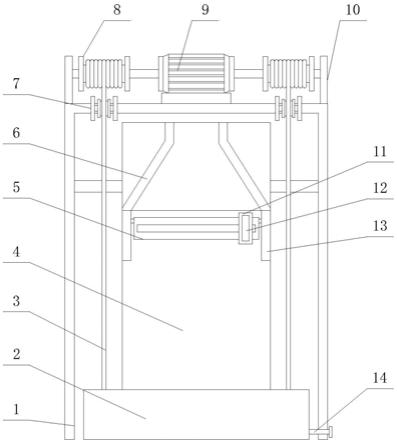 一种仿木桩生产加工用水泥上料装置的制作方法