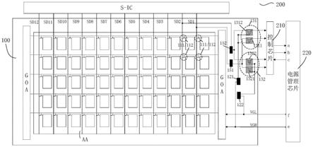 显示面板、显示装置及薄膜晶体管的监控方法与流程