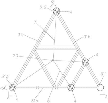 一种海上风电基础三腿导管架的吊装装置的制作方法