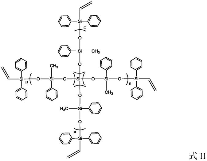 一种耐高温硅树脂中间体及其制备方法与应用与流程